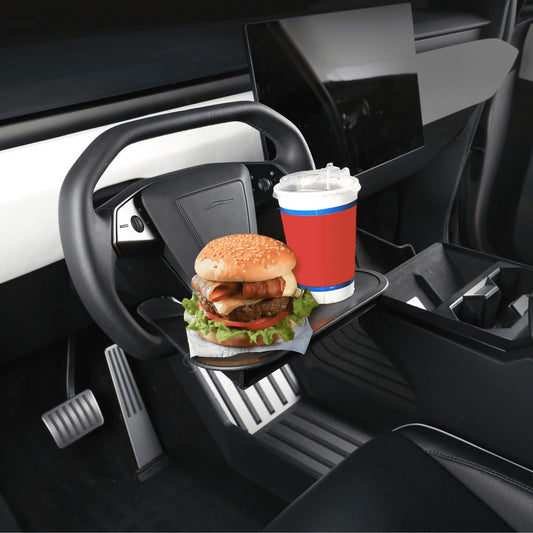 Removable Steering Wheel Tray for Cybertruck