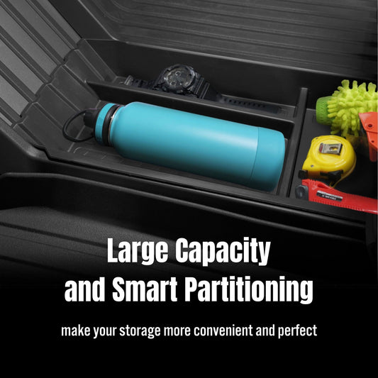 INAGOTAR Tesla Cybertruck Floor Organizer Tray Lower Console Storage