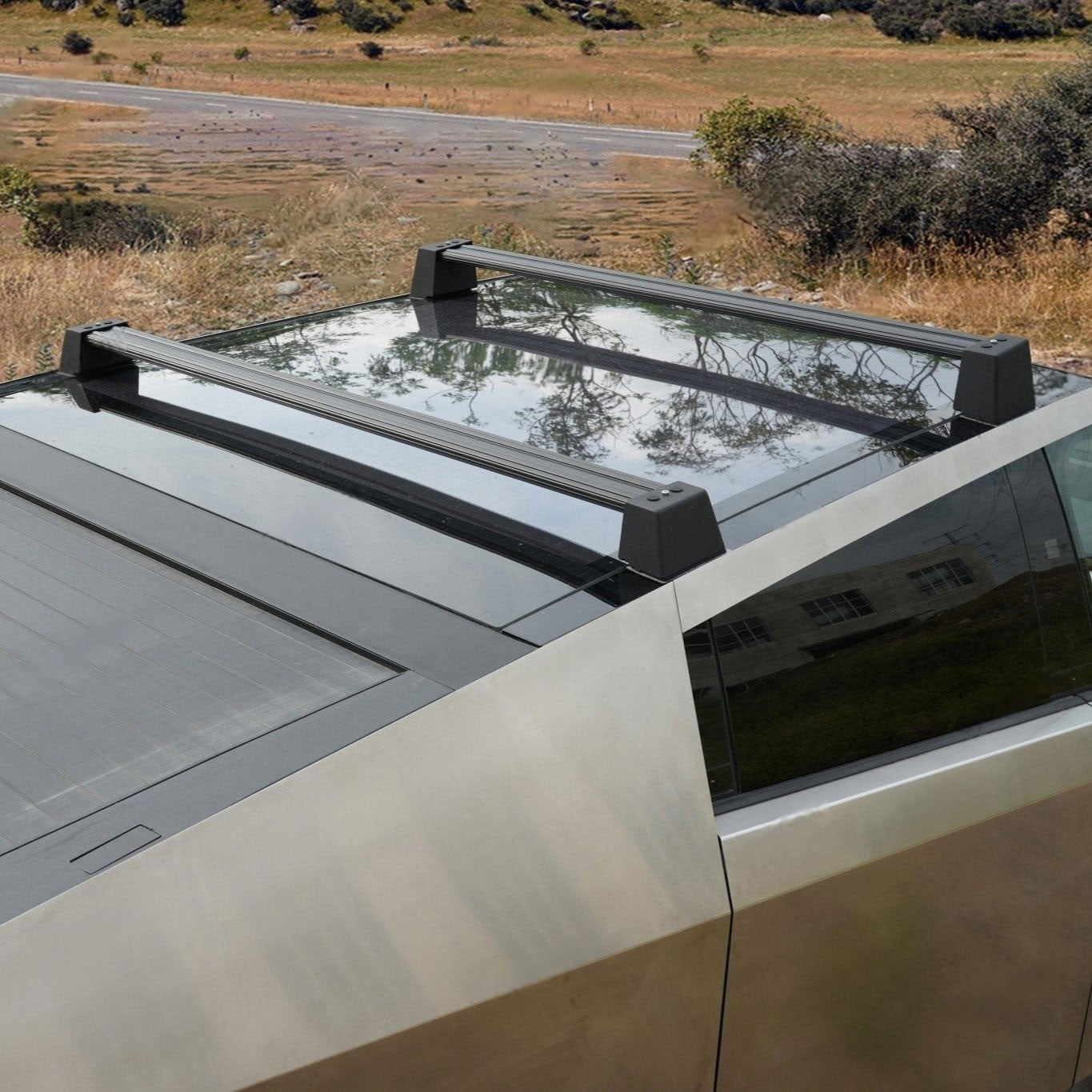 Tesla Cybertruck Crossbar Roof Rack Cargo Rack Carrier