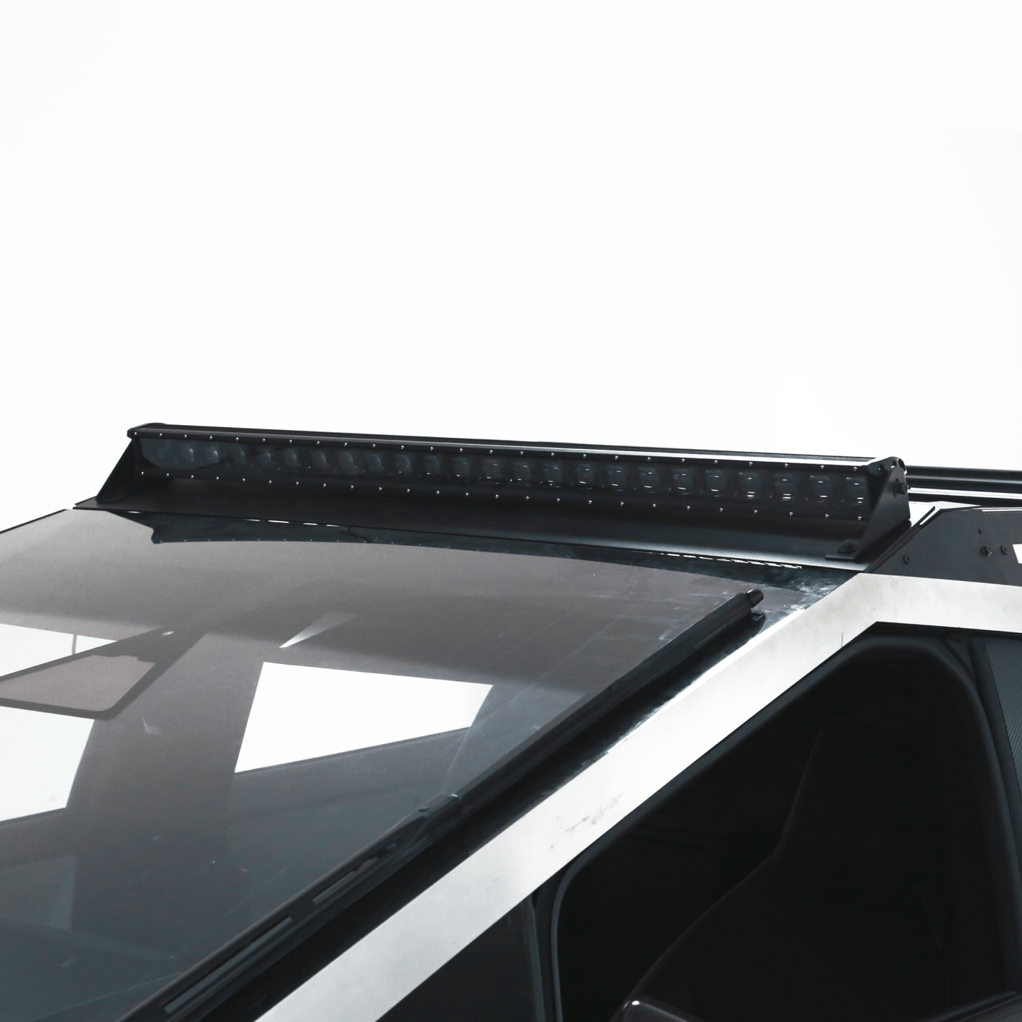 Tesla Cybertruck Overland Bed Rack System Trucks Bed Rails with Optional Light Bar