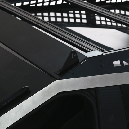 Tesla Cybertruck Overland Bed Rack System Trucks Bed Rails with Optional Light Bar